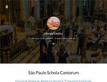 Tablet Screenshot of liturgiacatolica.com.br